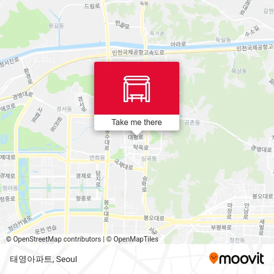 태영아파트 map
