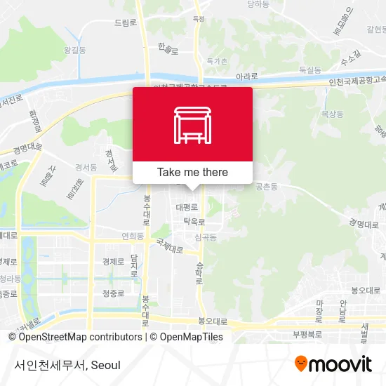 서인천세무서 map