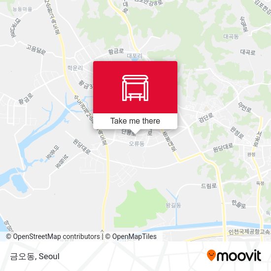 금오동 map