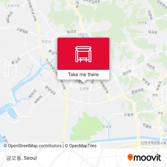 금오동 map