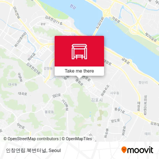 인창연립.북변터널 map