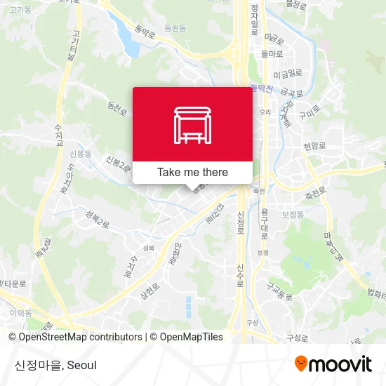 신정마을 map