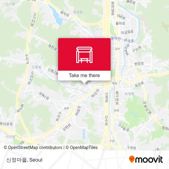 신정마을 map
