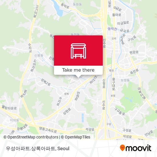 우성아파트.상록아파트 map