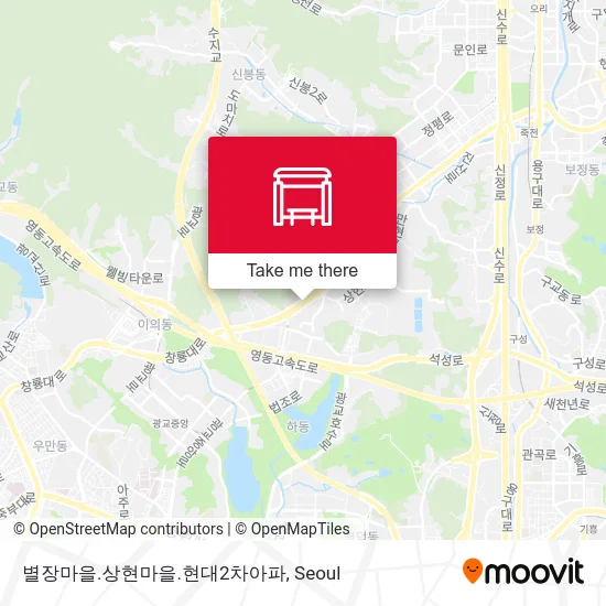 별장마을.상현마을.현대2차아파 map
