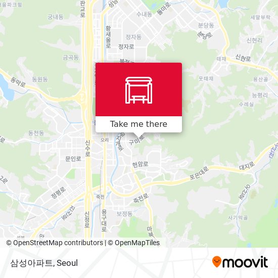 삼성아파트 map
