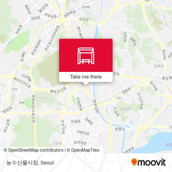 농수산물시장 map