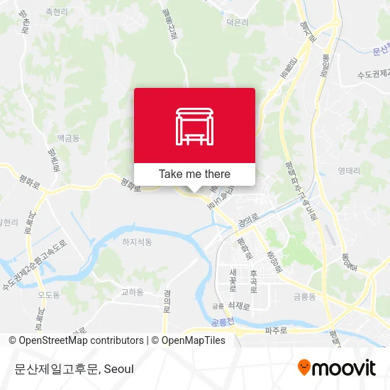 문산제일고후문 map