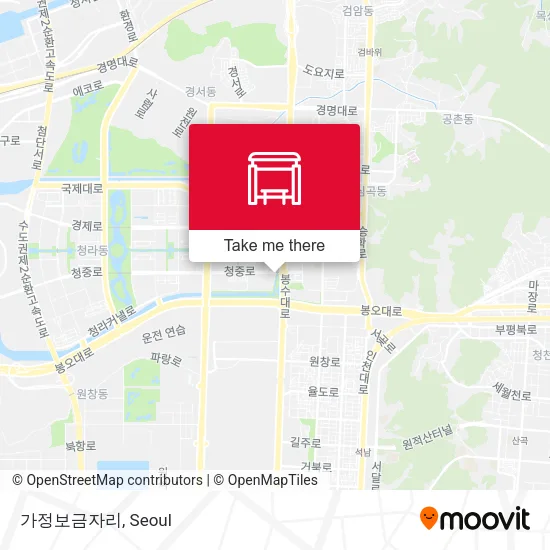 가정보금자리 map