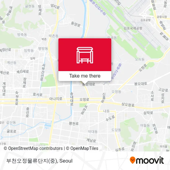 부천오정물류단지(중) map