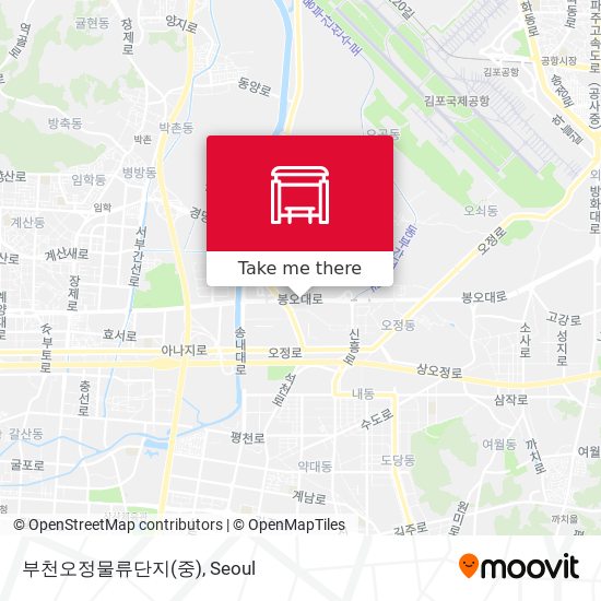 부천오정물류단지(중) map