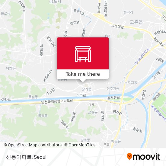 신동아파트 map