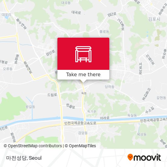 마전성당 map