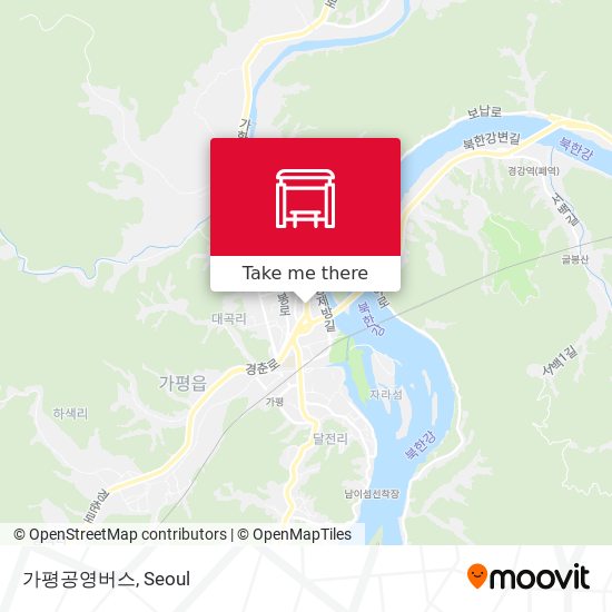 가평공영버스 map