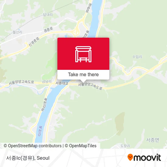 서종Ic(경유) map
