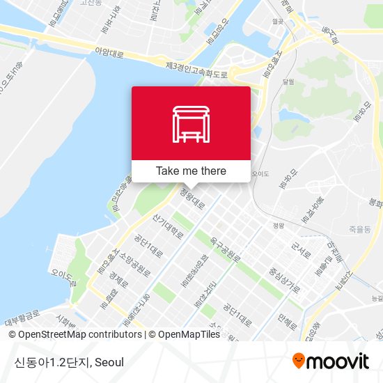 신동아1.2단지 map
