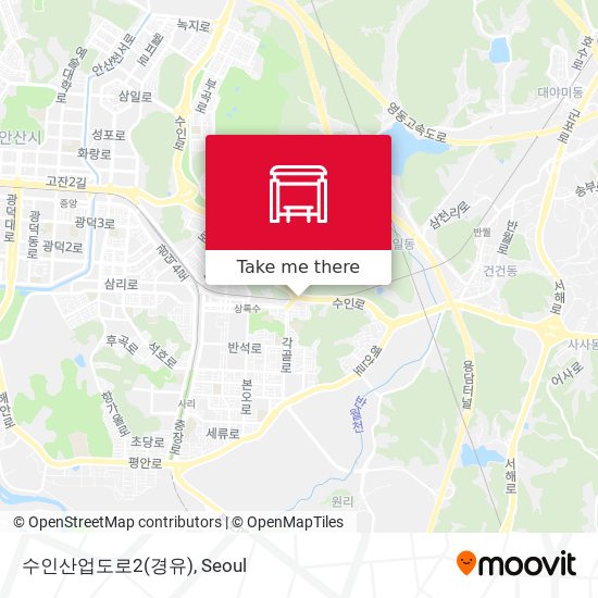 수인산업도로2(경유) map