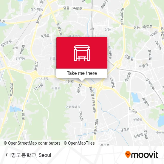 대명고등학교 map
