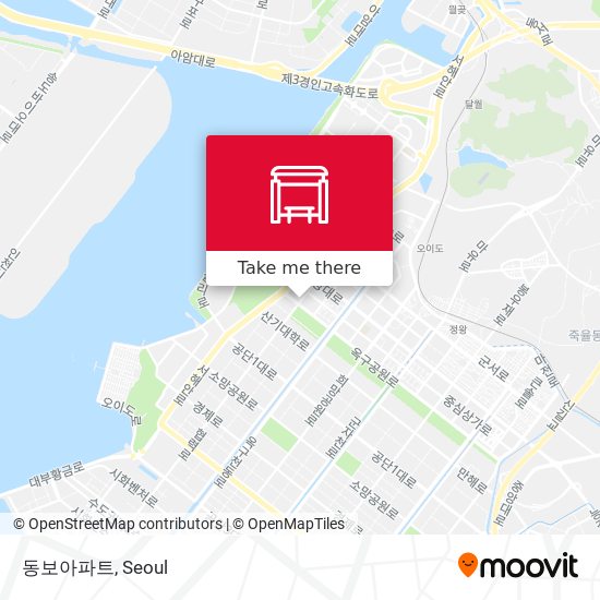 동보아파트 map