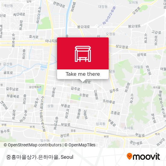 중흥마을상가.은하마을 map