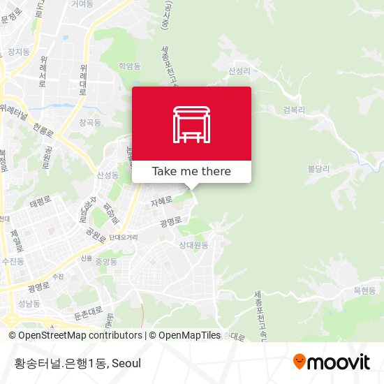 황송터널.은행1동 map