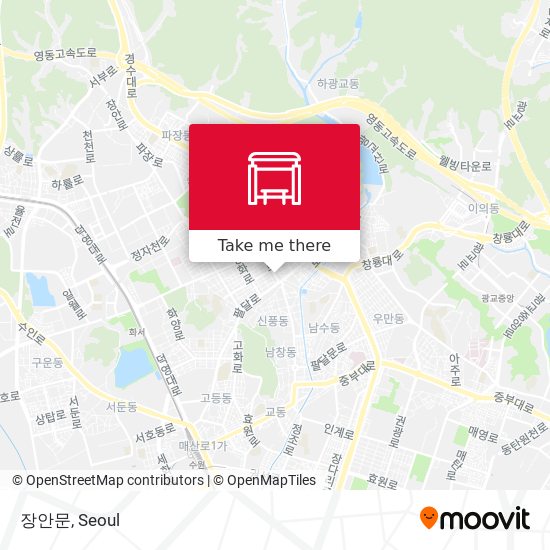 장안문 map