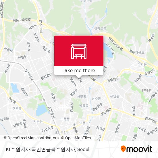Kt수원지사.국민연금북수원지사 map