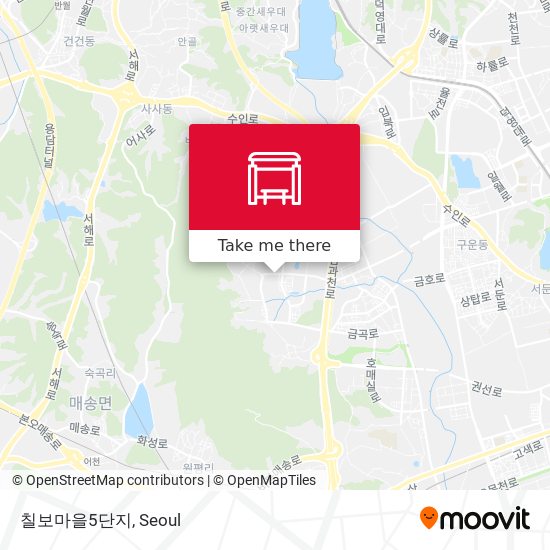 칠보마을5단지 map