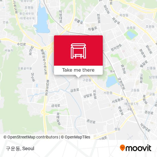 구운동 map