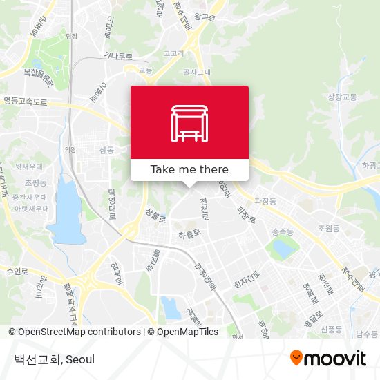 백선교회 map