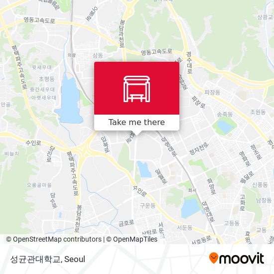 성균관대학교 map