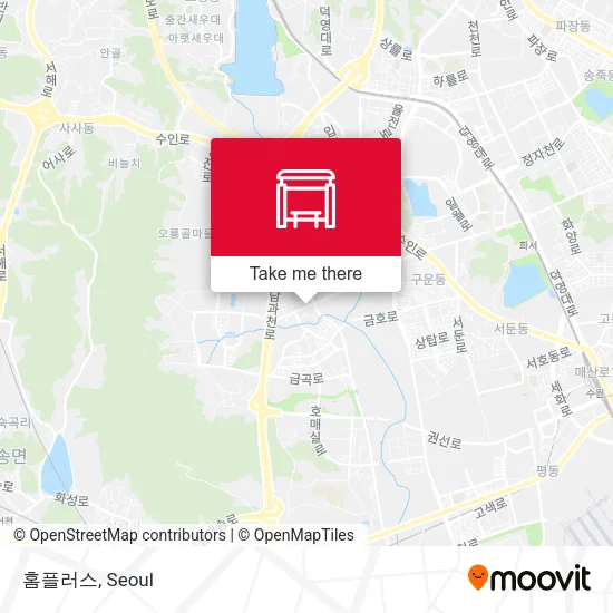 홈플러스 map