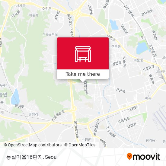 능실마을16단지 map