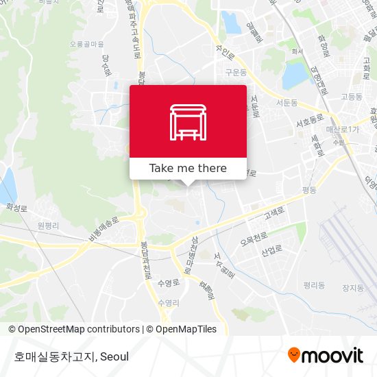 호매실동차고지 map
