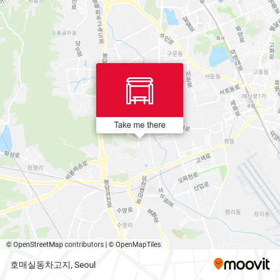 호매실동차고지 map