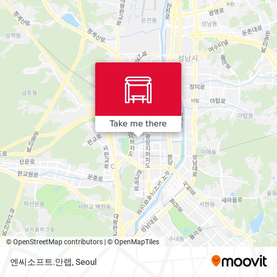 엔씨소프트.안랩 map