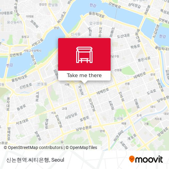 신논현역.씨티은행 map