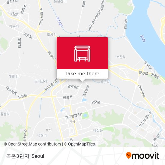 곡촌3단지 map