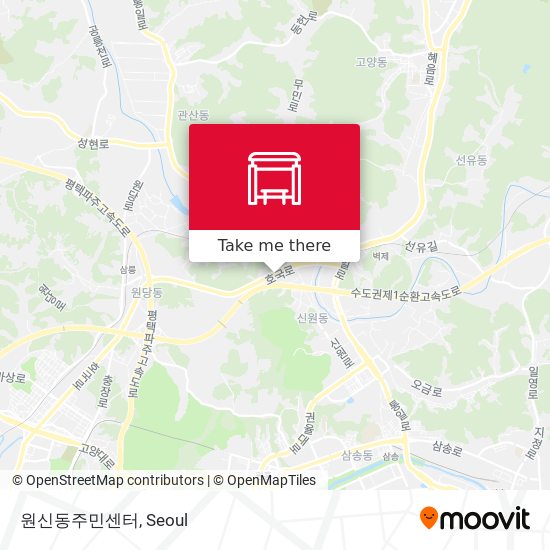 원신동주민센터 map