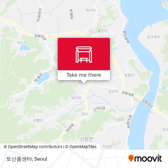 토산품센타 map
