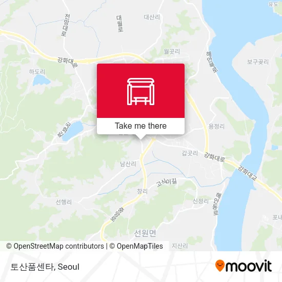 토산품센타 map
