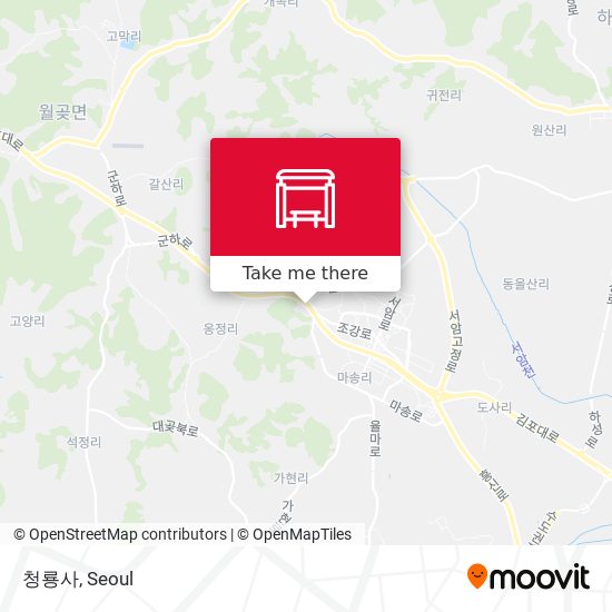 청룡사 map