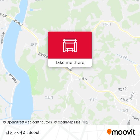 갈산사거리 map