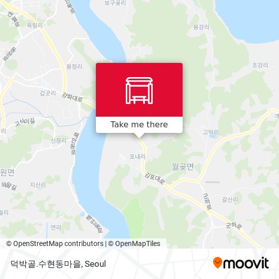 덕박골.수현동마을 map