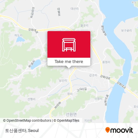 토산품센타 map