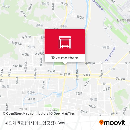 계양체육관(아시아드양궁장) map