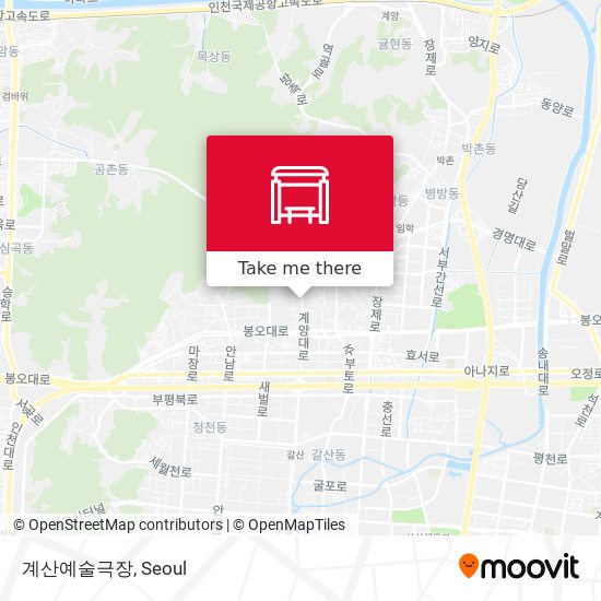 계산예술극장 map