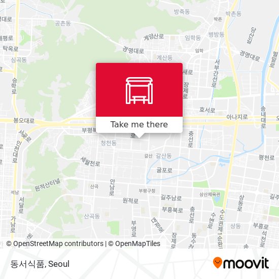 동서식품 map