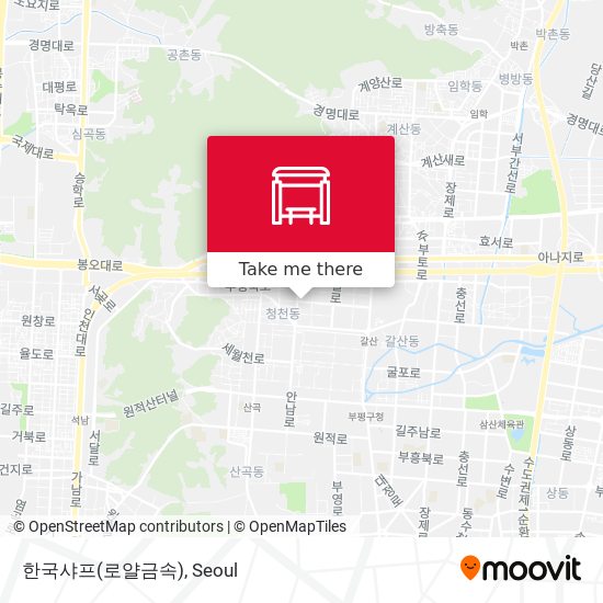 한국샤프(로얄금속) map
