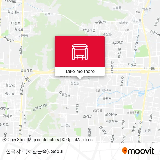 한국샤프(로얄금속) map